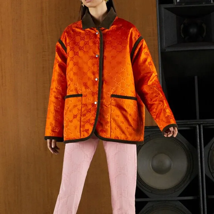GUCCI Jackets Coats Women's Pink-4