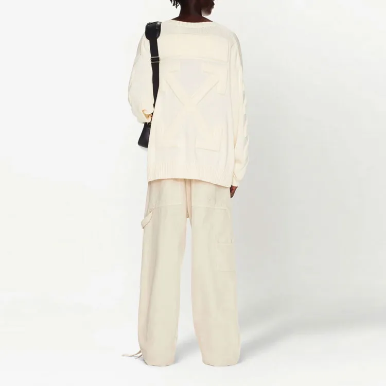 OFF WHITE Arrows Crewneck Long Sleeved Jumper-2