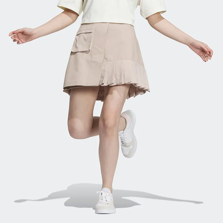 Adidas Casual Short Skirts Women's Pink-3