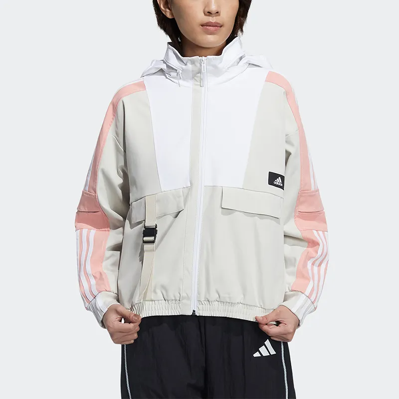 Adidas Jacket Women's Light Gray-2