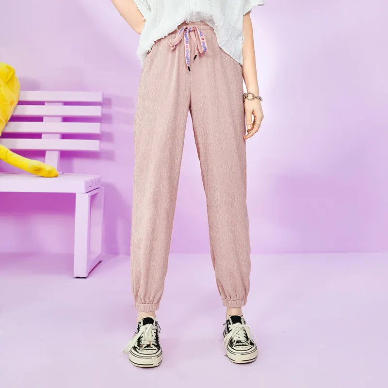 Spongebob Squarepants X SEENFAAN Casual Pants Women's-11
