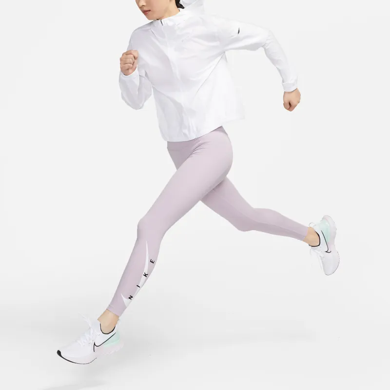 Nike Women'ss Logo Running Hooded Jacket White-2
