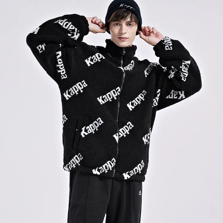 Kappa Velvet Jackets Unisex-2