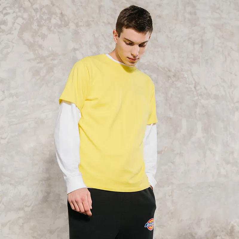 Dickies SS21 T Shirt Men's Avocado Yellow-2