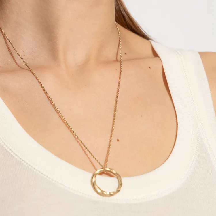 Maison Margiela Necklaces Men Gold-2