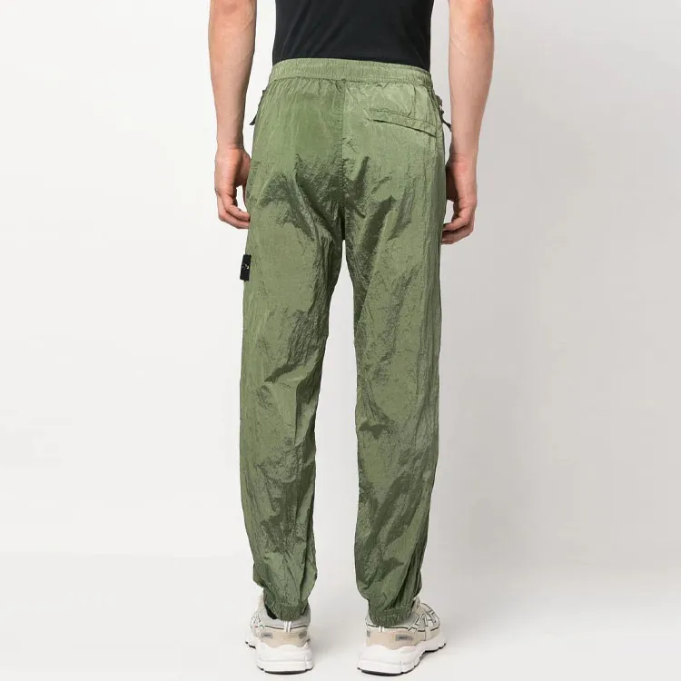 STONE ISLAND STONE ISLAND SS23 Nylon Meta Casual Pants Men's Sage Green-3