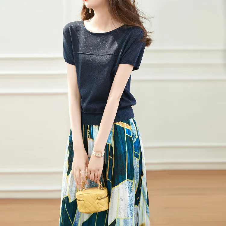 Dme Two Piece Skirt Sets Women's-2