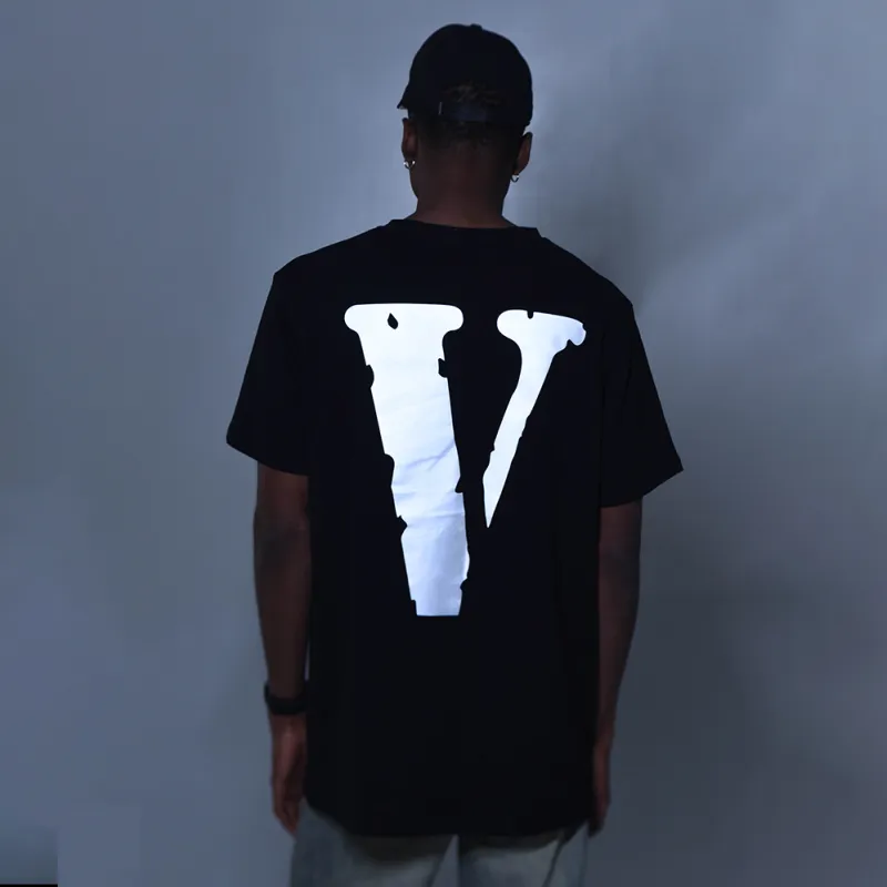 VLONE Big Logo Series T Shirt Unisex 2 Pack Black-3
