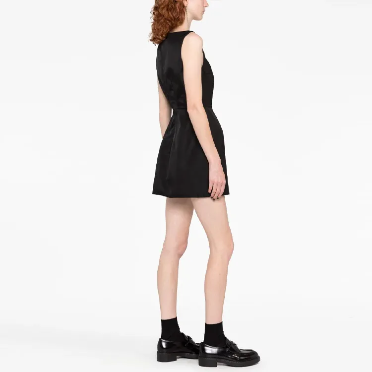 PRADA Re-Nylon Triangle-logo Minidress-3