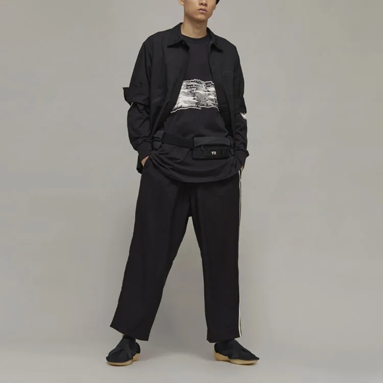 Y 3 T Shirts Men Black-4
