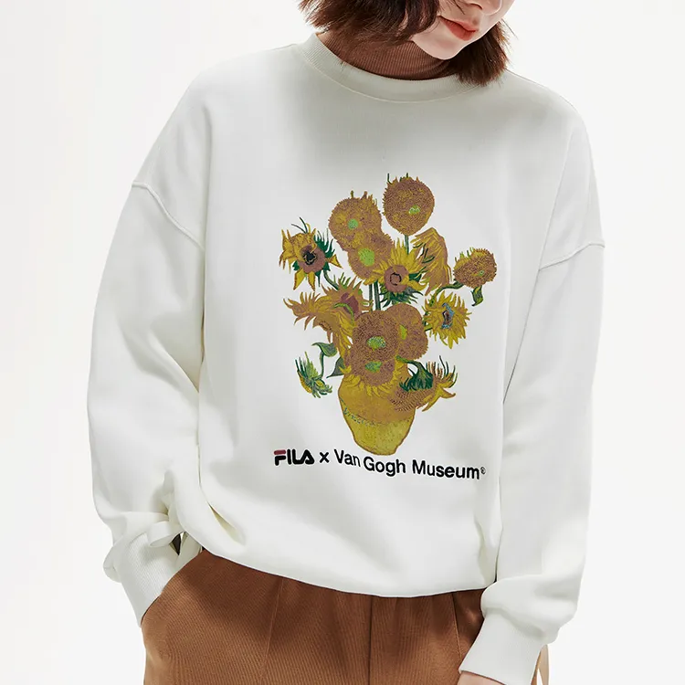 FILA Sweatshirts Women's Cloud White-3