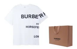 Burberry Logo Printed Crewneck T-Shirt-6