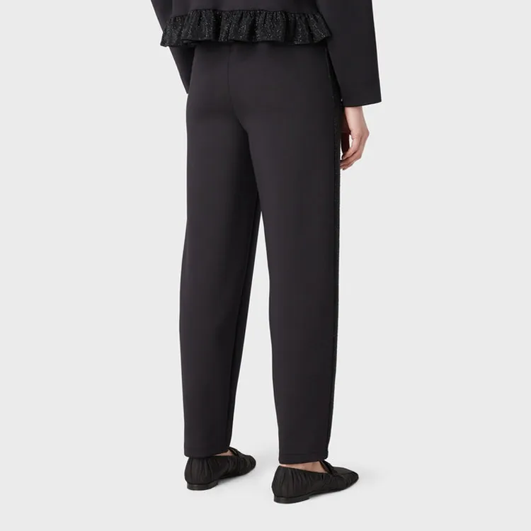 EMPORIO ARMANI SS23 Casual Pants Women's Black-2
