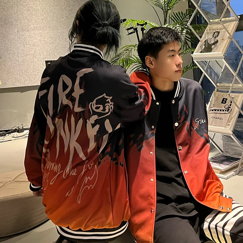 FireMonkey Baseball Jerseys Unisex Black-3