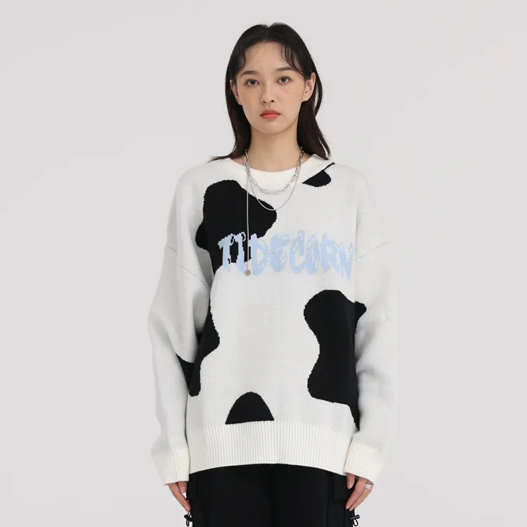 Heartboon Sweaters Unisex White-2