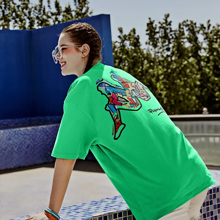 Kappa x Britto Drop Shoulder Sleeve T-Shirt Unisex-11