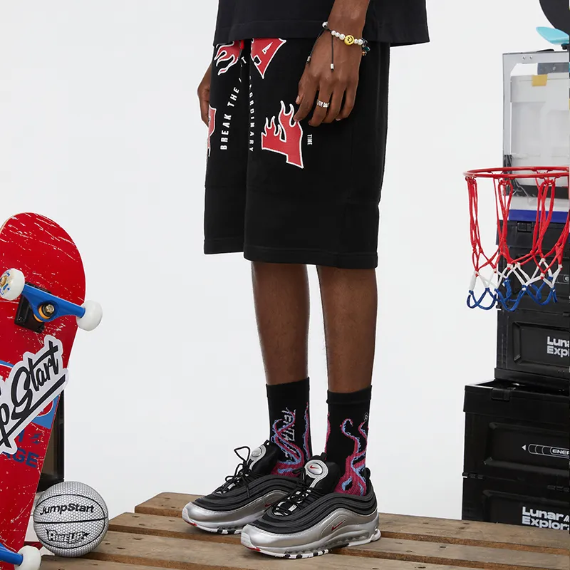 Wild Child Club Basketball Shorts Unisex Black-4