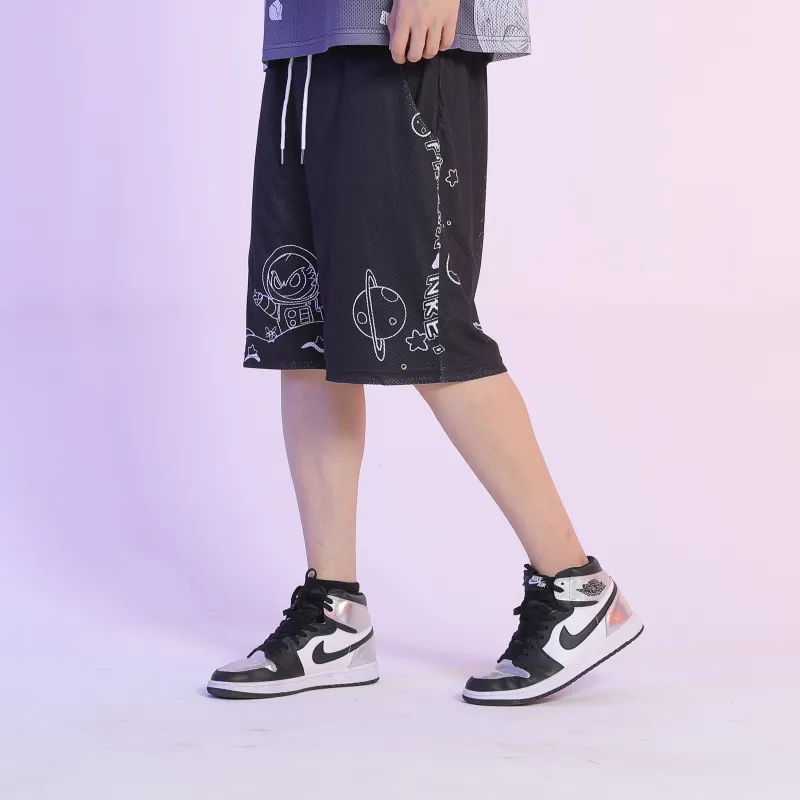 FireMonkey Basketball Suit Unisex Black-4