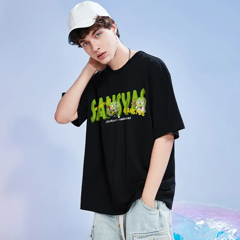 SANSYAS Vegetable Genie Co branded Model T Shirts Unisex-4