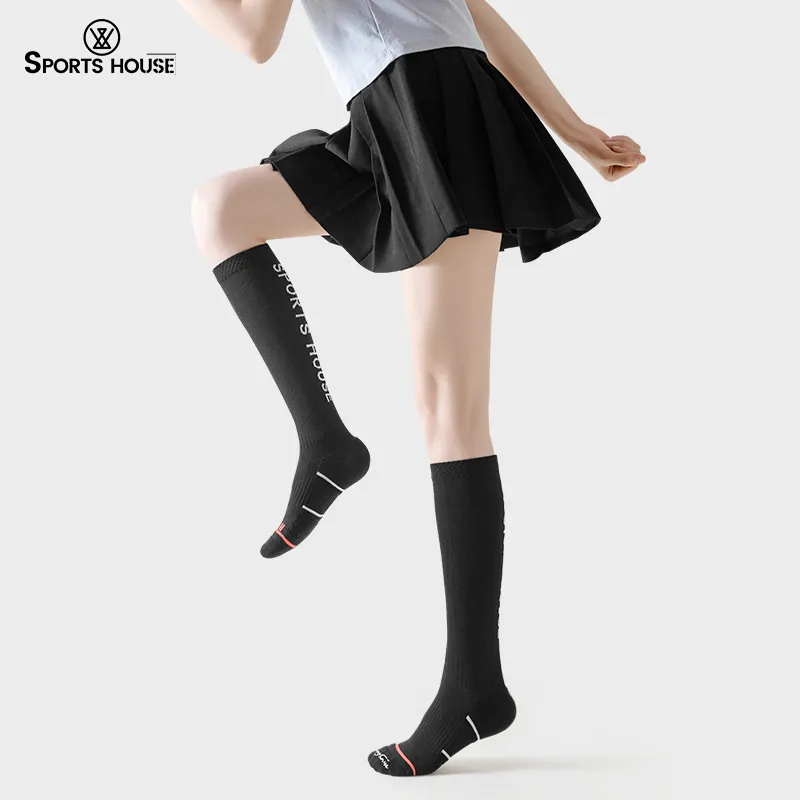SPORT'S HOUSE Sports Socks Multicolor Nylon Cotton Women's 2 Pack-9