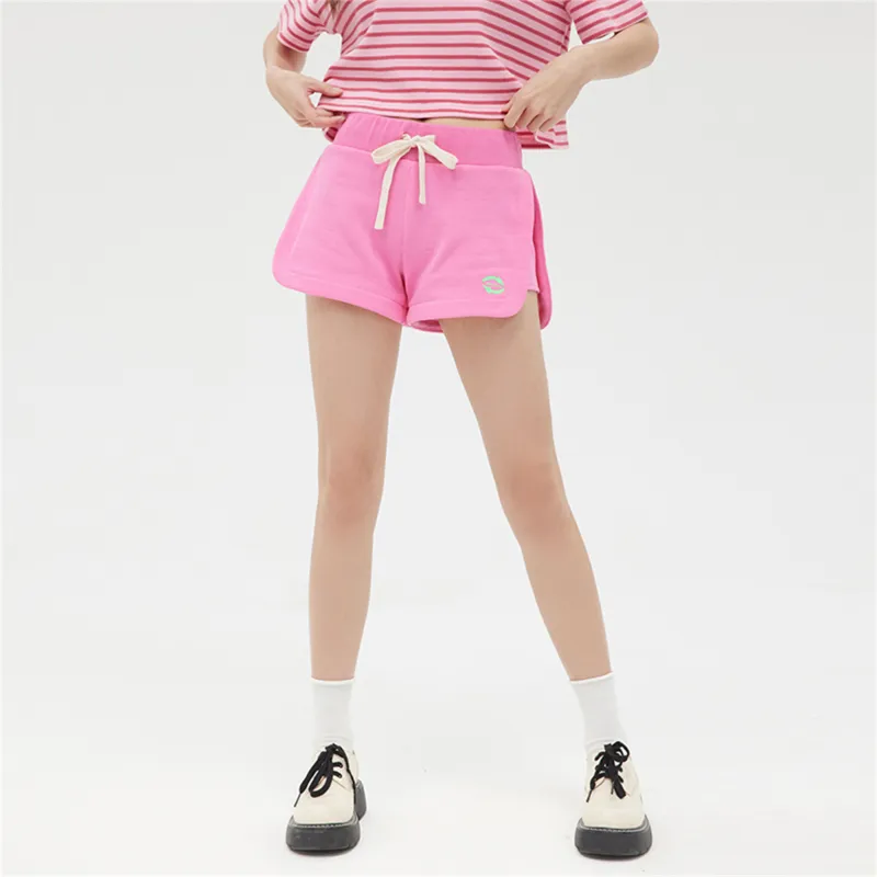 TEMPLER OF FAITH Casual Shorts Women's Pink-4