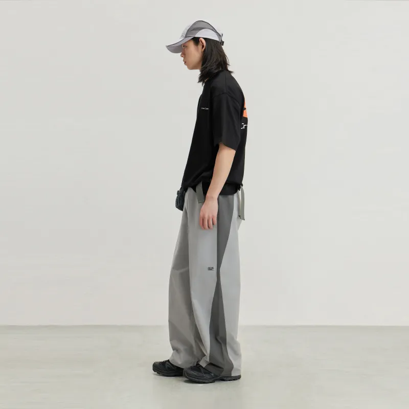Crying Center Cargo Pants Unisex Gray-3