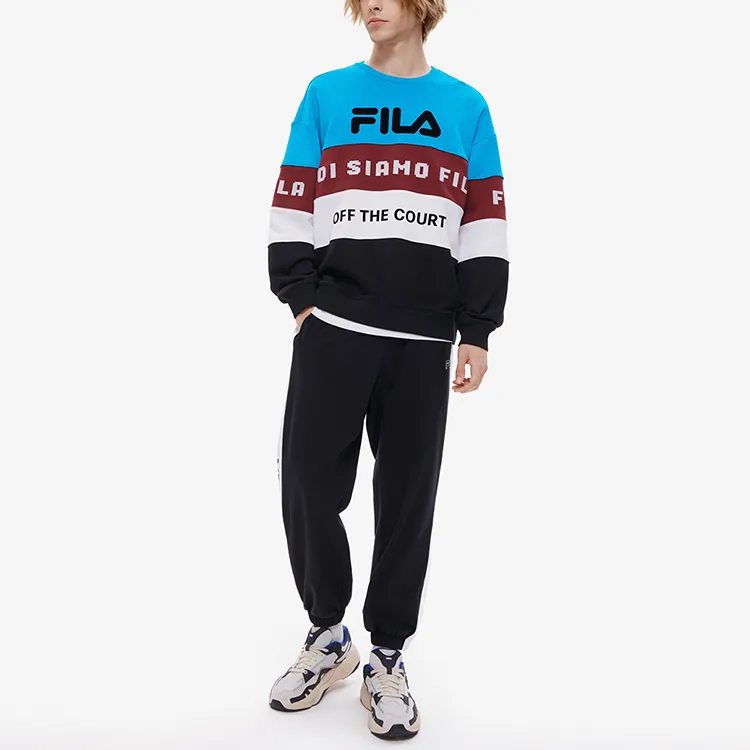 FILA FUSION Sweatshirts Men Pure Blue-2