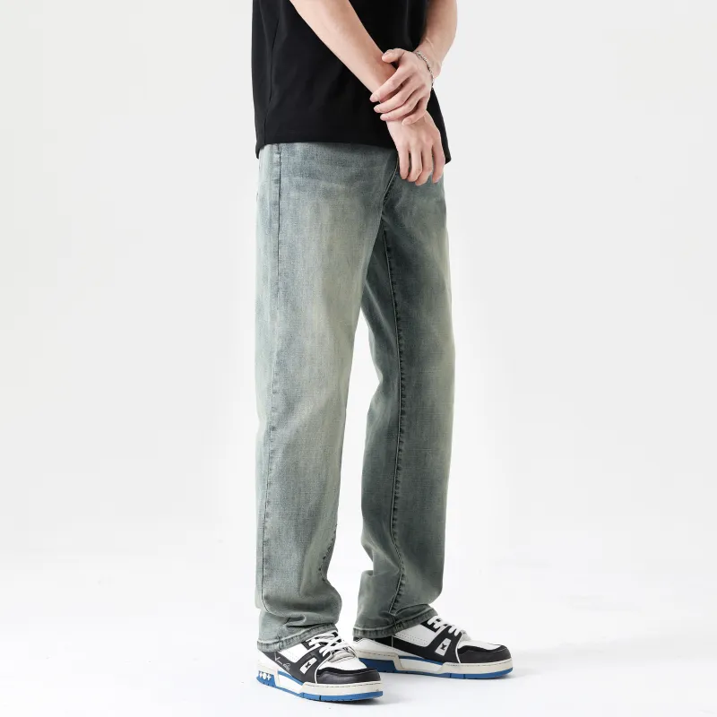 UNKNOWTAL Jeans Unisex Yellow Mud-9