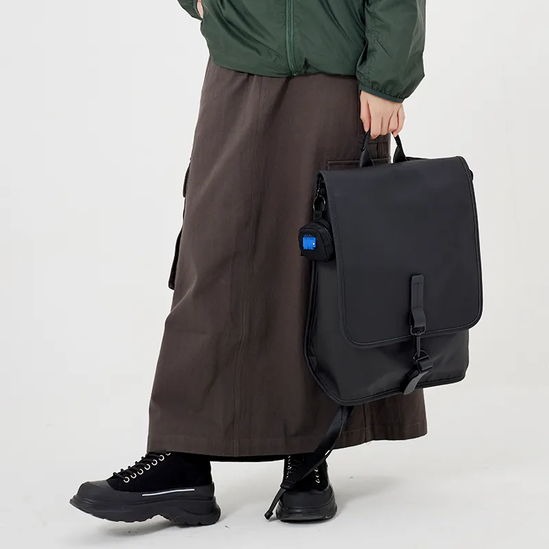 MYEDITION Backpacks PU Black Unisex-13