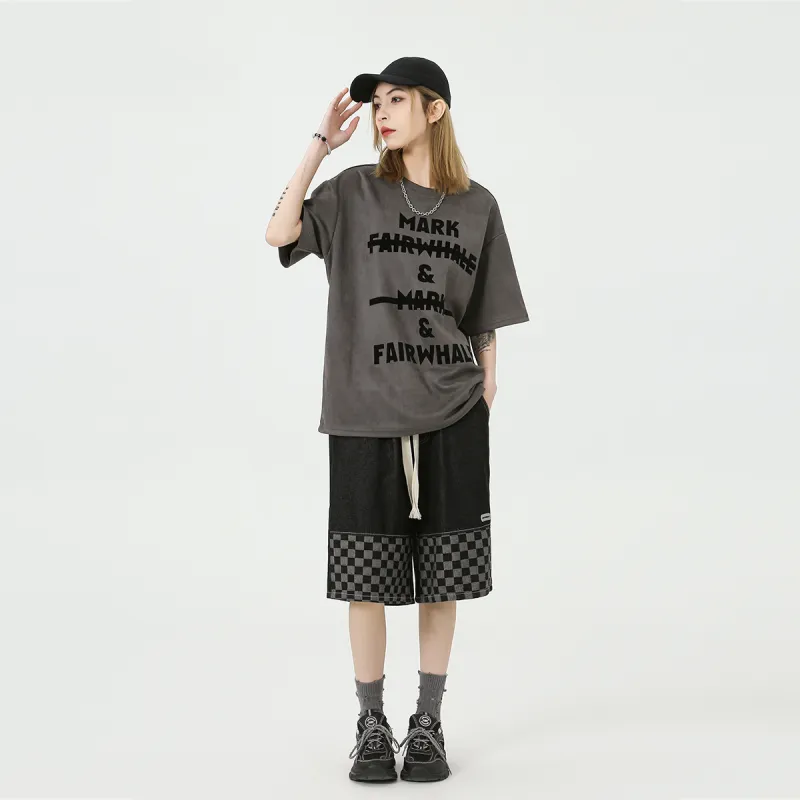 FAIRWHALE Denim Shorts Unisex-2