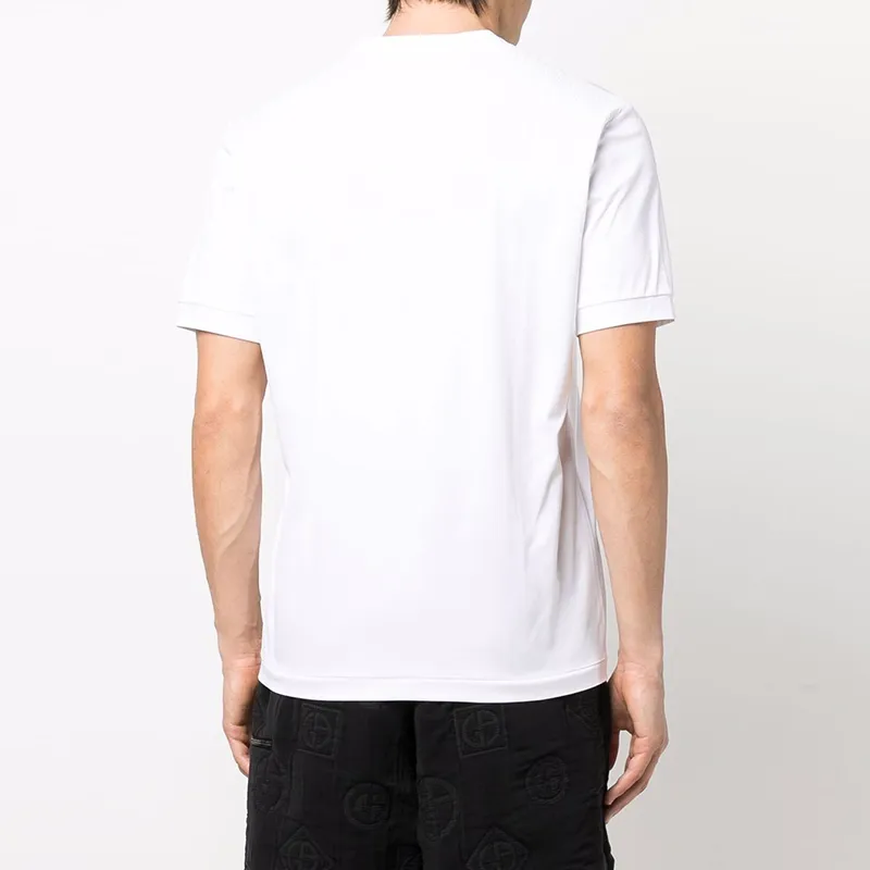 GIORGIO ARMANI T Shirts Men White-3