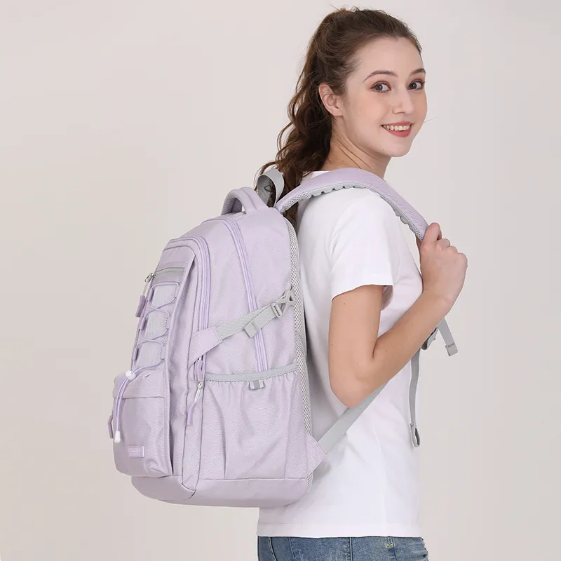 AOKING AK Polyester Laptop Backpack Large Size Unisex Multicolor-19