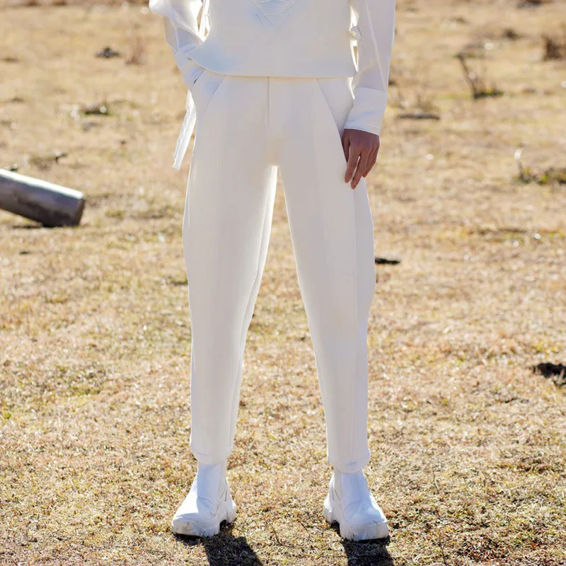 VALLEYOUTH Casual Pants Unisex White-2