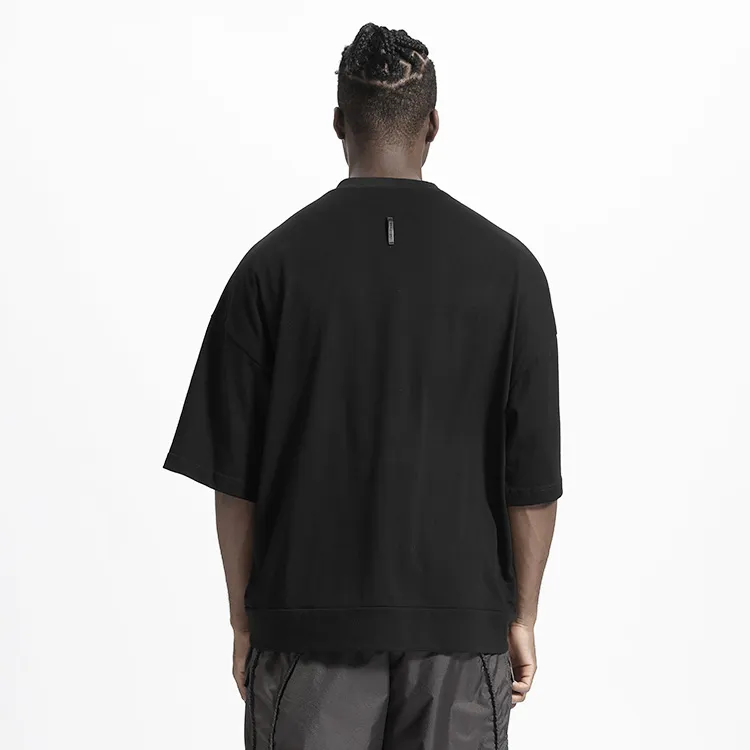 NORVINCY Comfortable And Breathable Sweat Wicking 100% Cotton Short Sleeved T Shirts Unisex-2