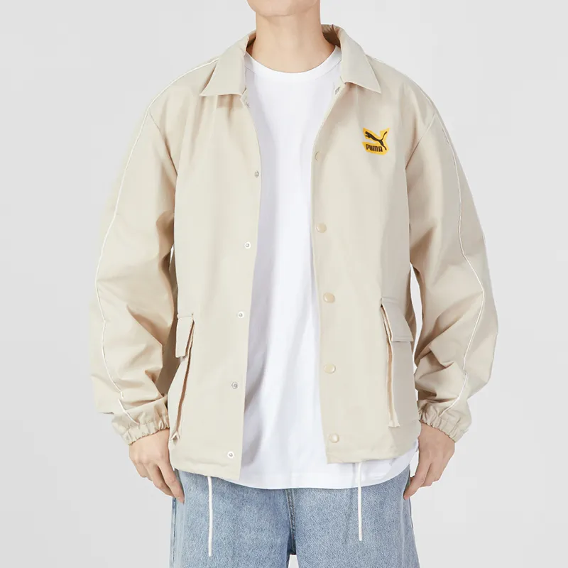 PUMA Classics Street Sport Woven Jacket Men's Ecru-2