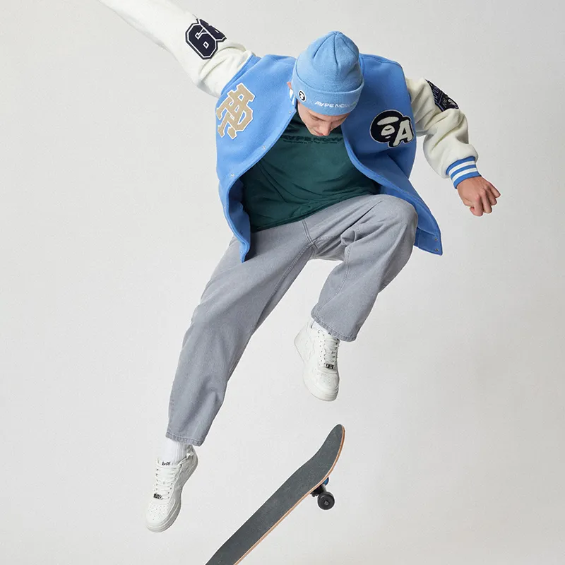 Aape Baseball Jerseys Men-4