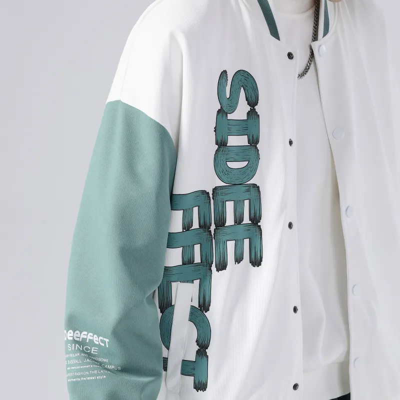 SIDEEFFECT Baseball Jacket Spring And Autumn Unisex-13