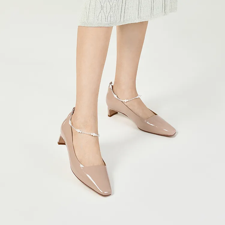 7or9 High Heels Women's Nude-6