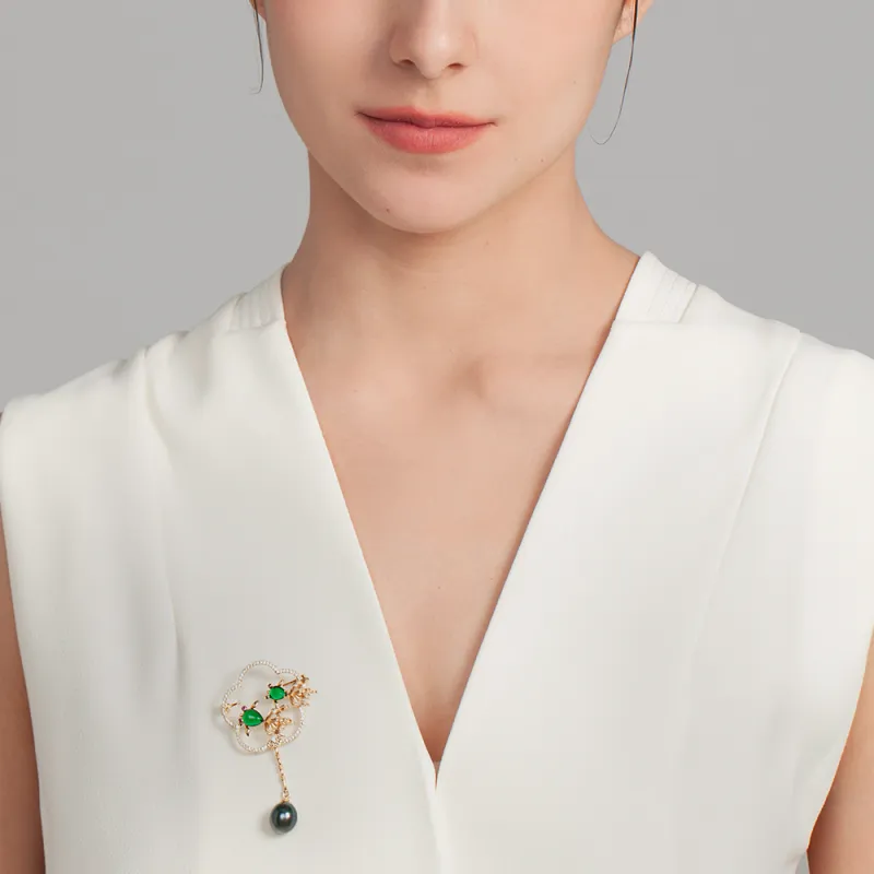 CLORIS YING Pearl Brooches Women's-6