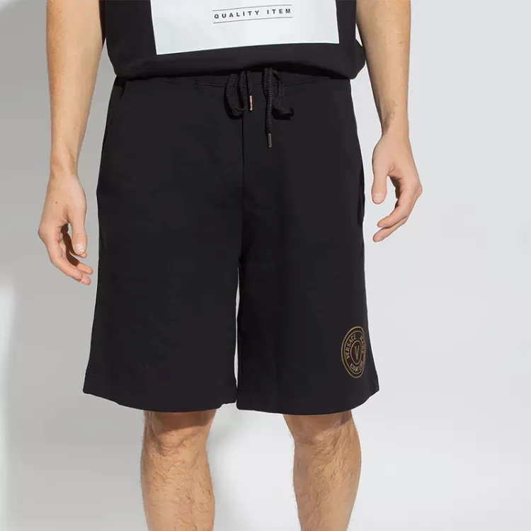 VERSACE JEANS COUTURE SS22 Casual Pants Men's Black-1