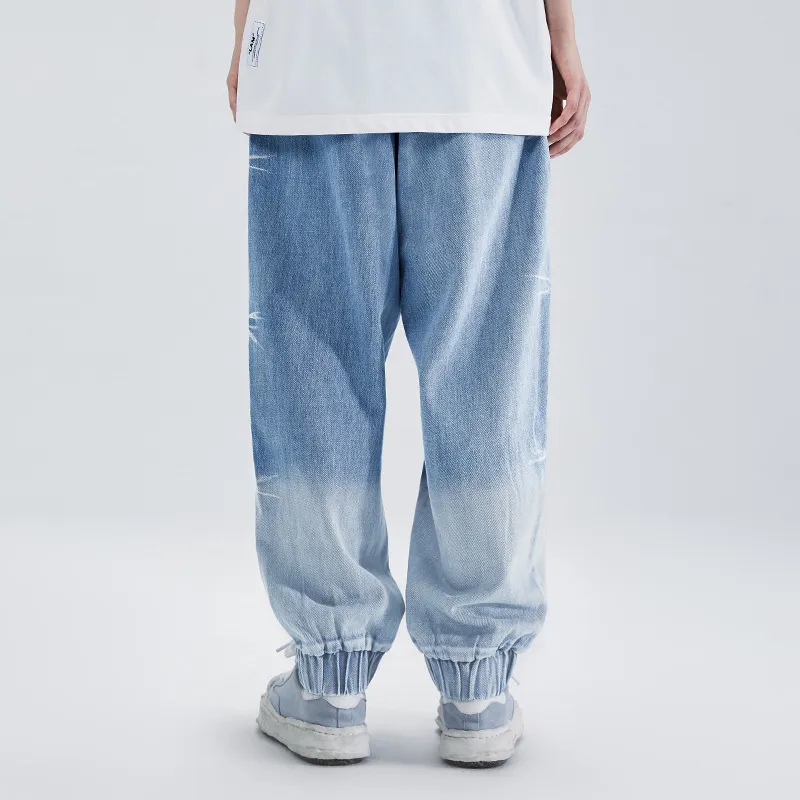 LAMLICKA Jeans Unisex Blue-3