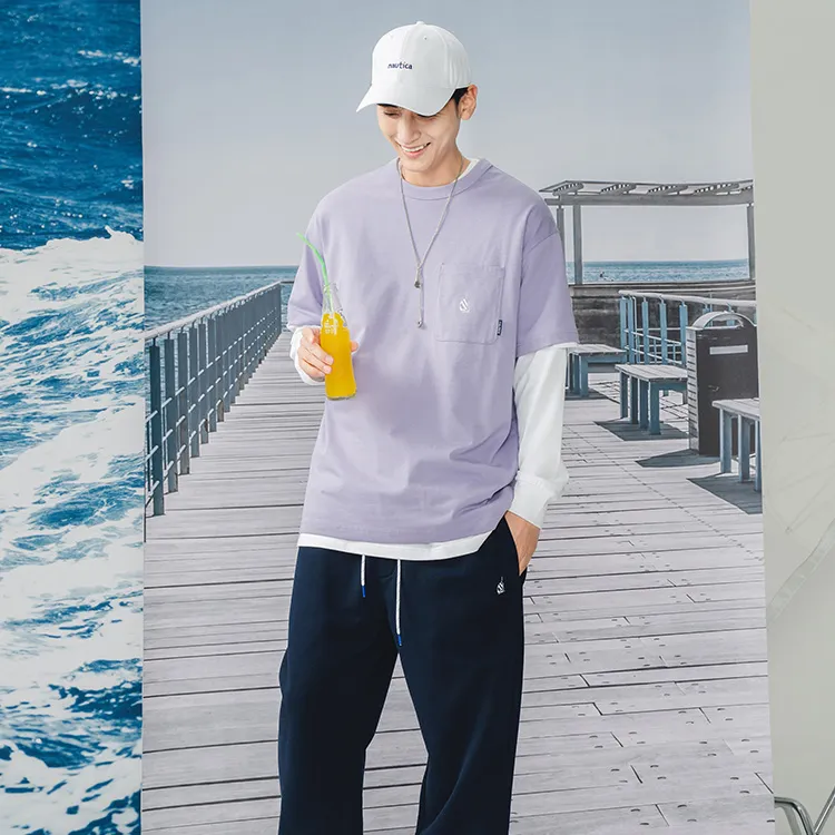 Nautica White Sail T Shirt Unisex-23