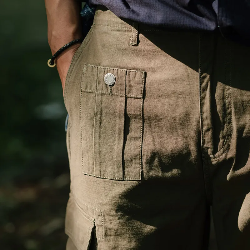 TEKABLU Cargo Pants Casual Pants Men's Army Green-6