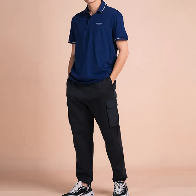 ARMANI EXCHANGE Polo Shirts Men Blue-5