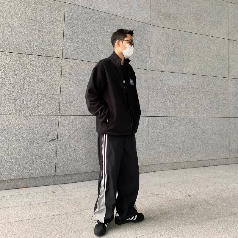 HELIPORT Velvet Jackets Unisex Black-5