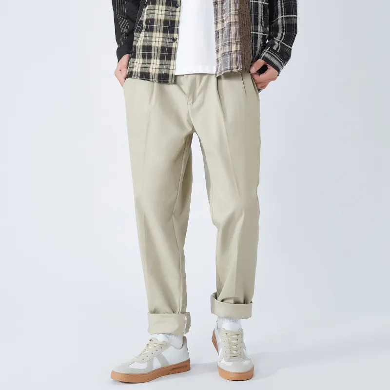 The Secret Order Of The Teddy Bear Straight Casual Pants Spring Summer And Autumn Unisex-2