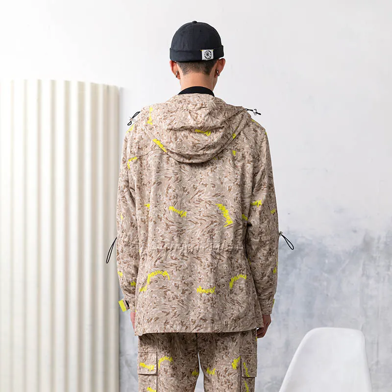 Mishkanyc Loose Fit Jacket Unisex Composite Color-2