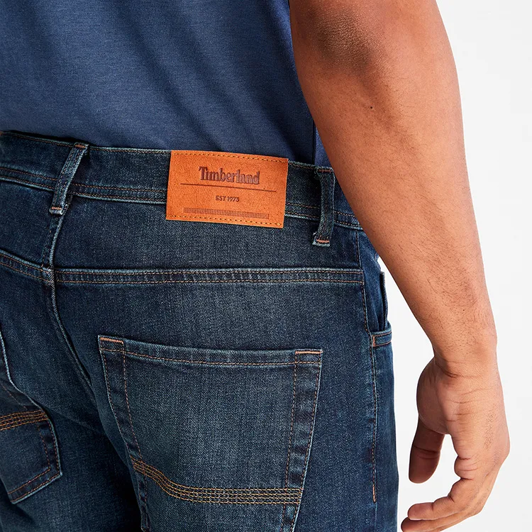 Timberland SS24 Jeans Men's Dark Blue-5
