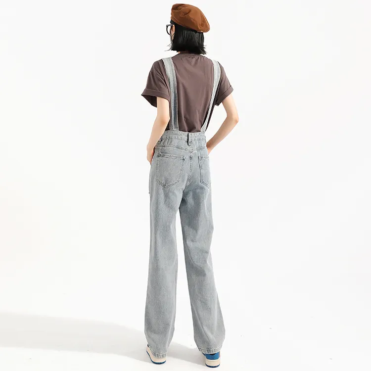 MINCOCROSEPEPPAR Overalls Women's Vintage Blue-2