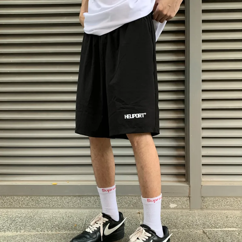 HELIPORT Casual Shorts Unisex Black-6